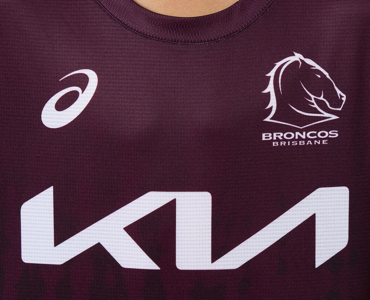 NRL 2025 Training Tee - Brisbane Broncos - Youth - Kids