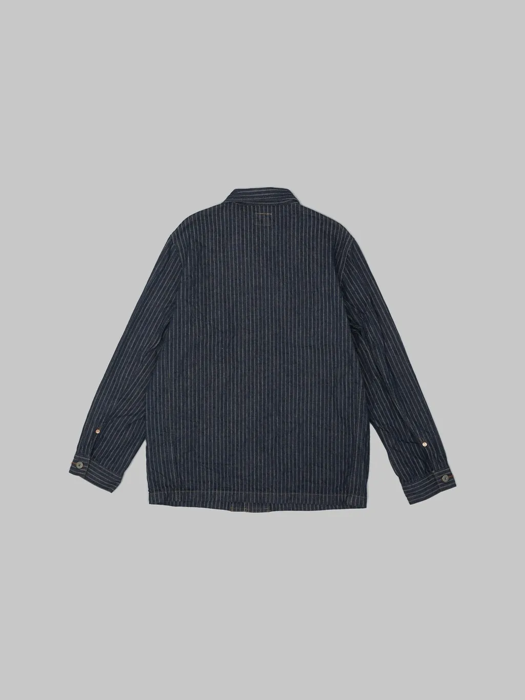 ONI Denim 03501-HJS Drop-Needle Stitching Jacquard Striped Coverall