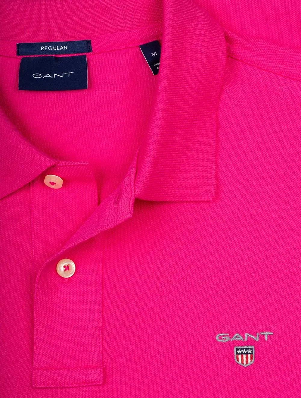 Original Piqué Polo Shirt Hyper Pink