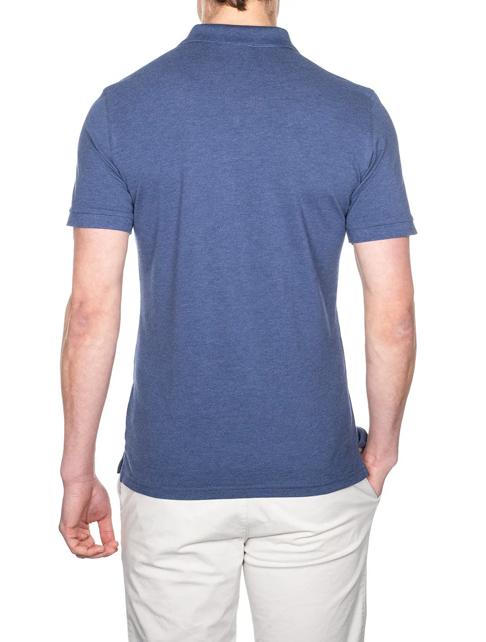 Original Piqué Polo Shirt Marine Melange