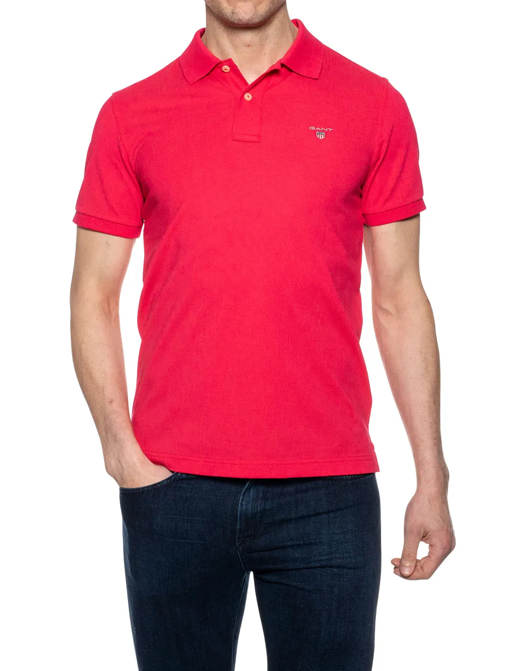 Original Piqué Polo Shirt Sunset Pink
