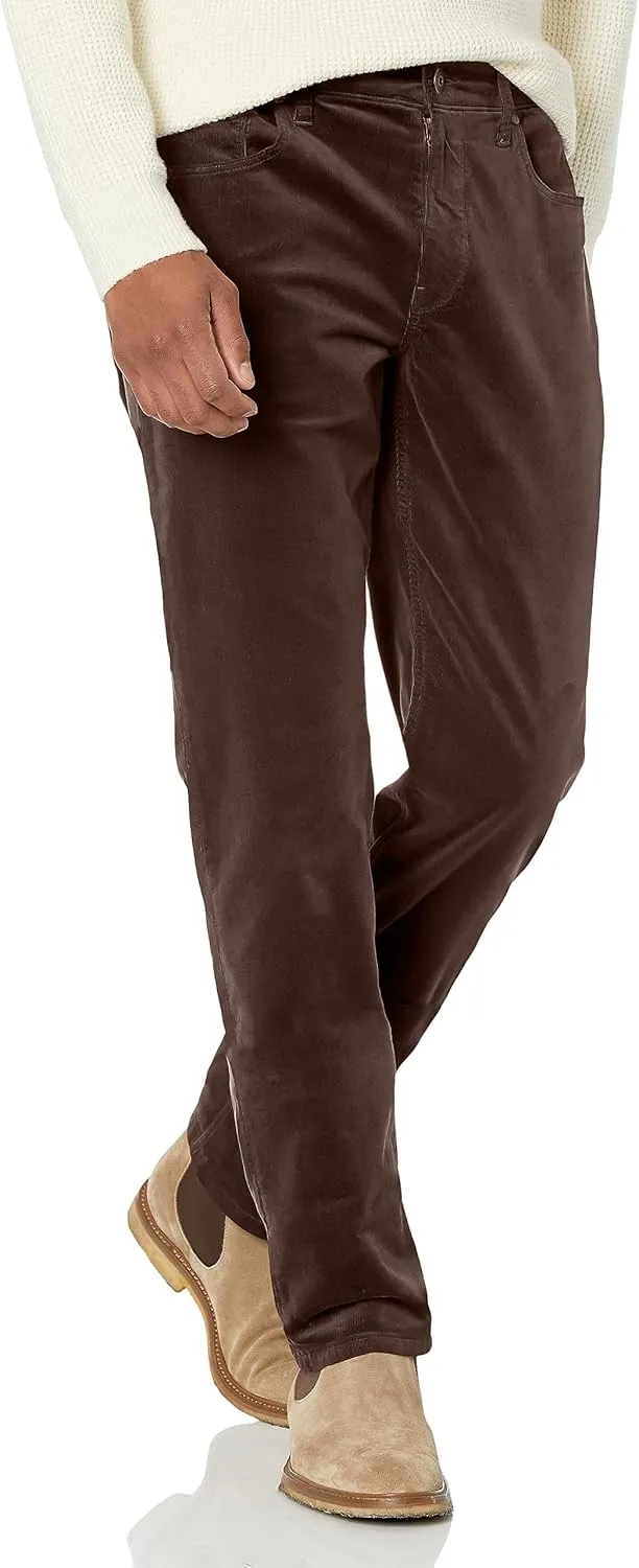 PAIGE Men's Federal Slim Straight Fit Stretch Corduroy Pant