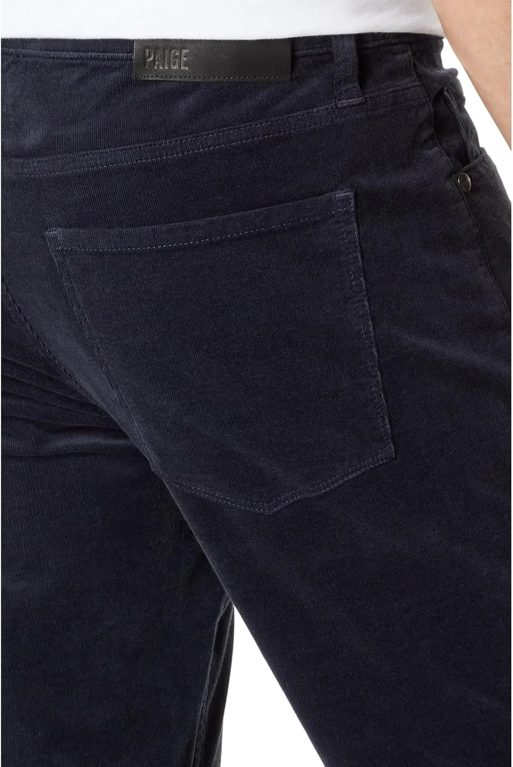PAIGE Men's Federal Slim Straight Fit Stretch Corduroy Pant