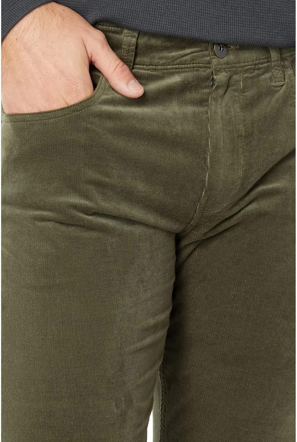 PAIGE Men's Federal Slim Straight Fit Stretch Corduroy Pant