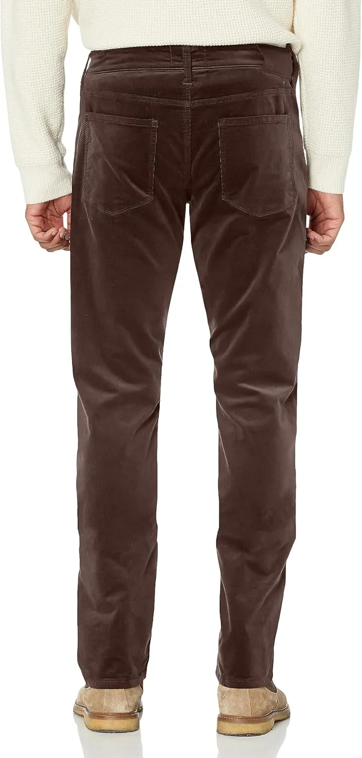PAIGE Men's Federal Slim Straight Fit Stretch Corduroy Pant