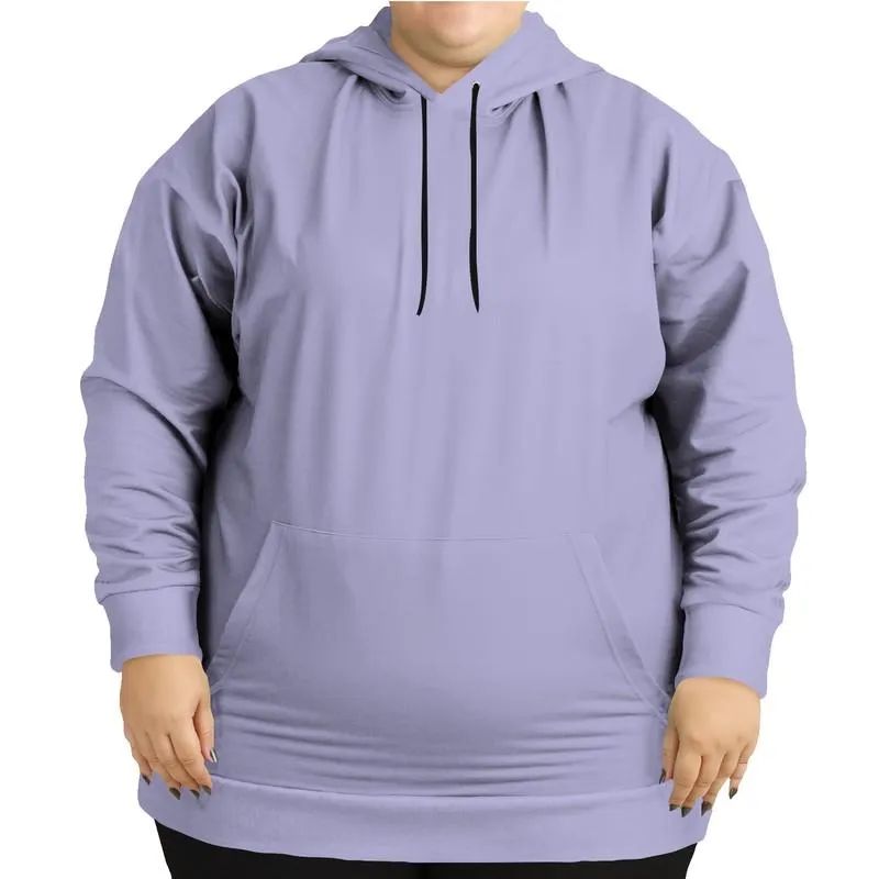 Pale Pastel Blue Hoodie | Unisex | with PLUS sizes | Bright Pale Pastel Blue | C30M30Y0K0