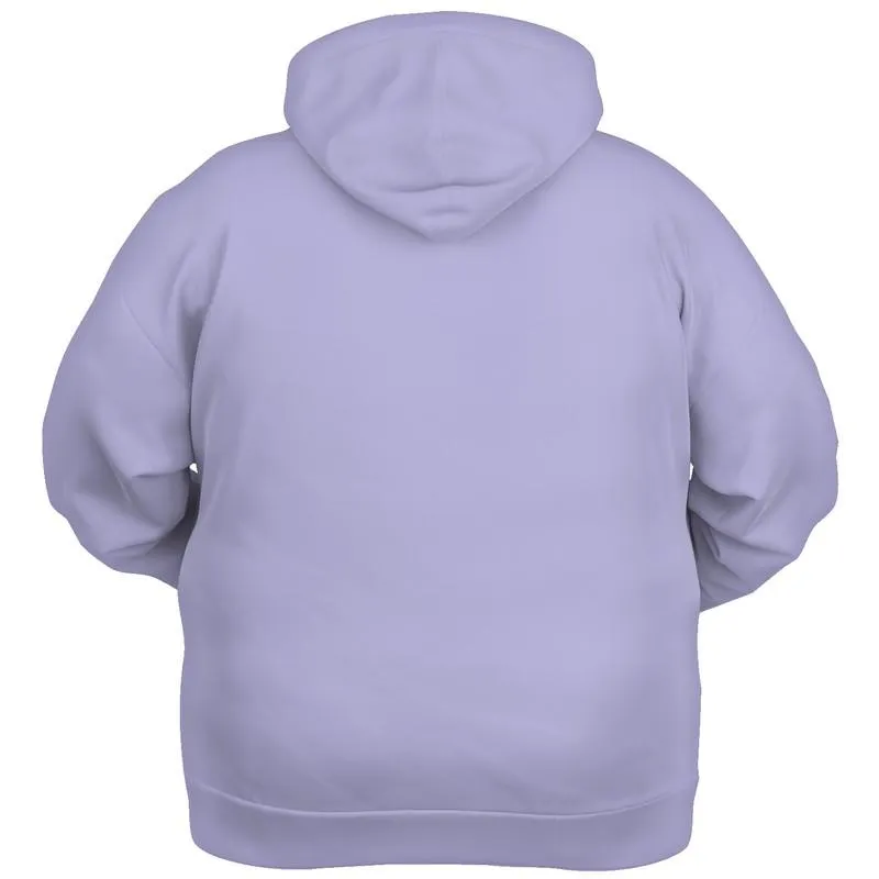 Pale Pastel Blue Hoodie | Unisex | with PLUS sizes | Bright Pale Pastel Blue | C30M30Y0K0