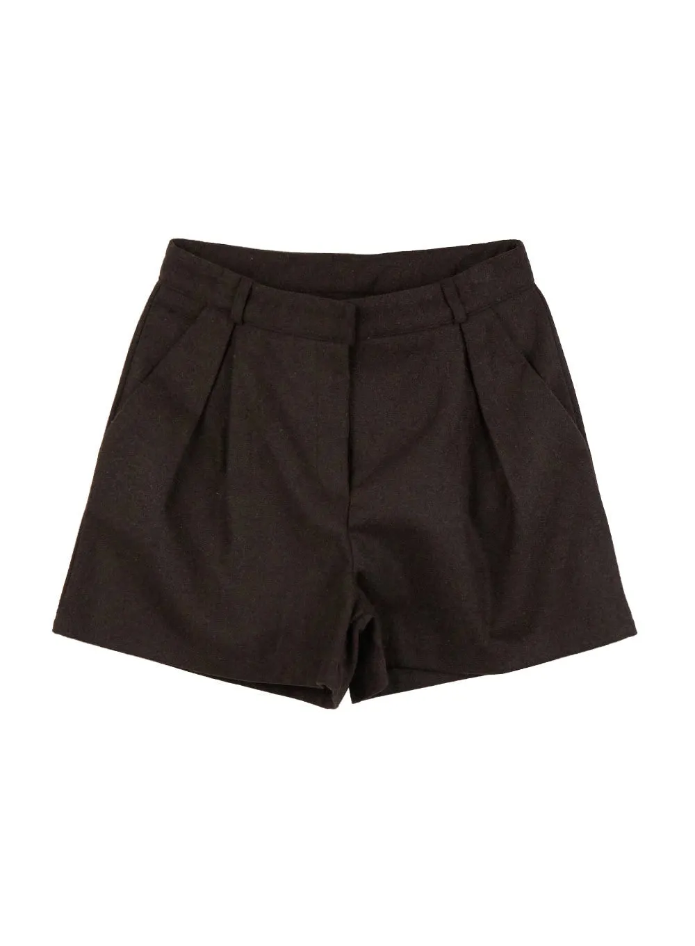 Pintuck Loose-Fit Shorts OD412