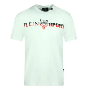 Plein Sport Bold Split Logo White T Shirt