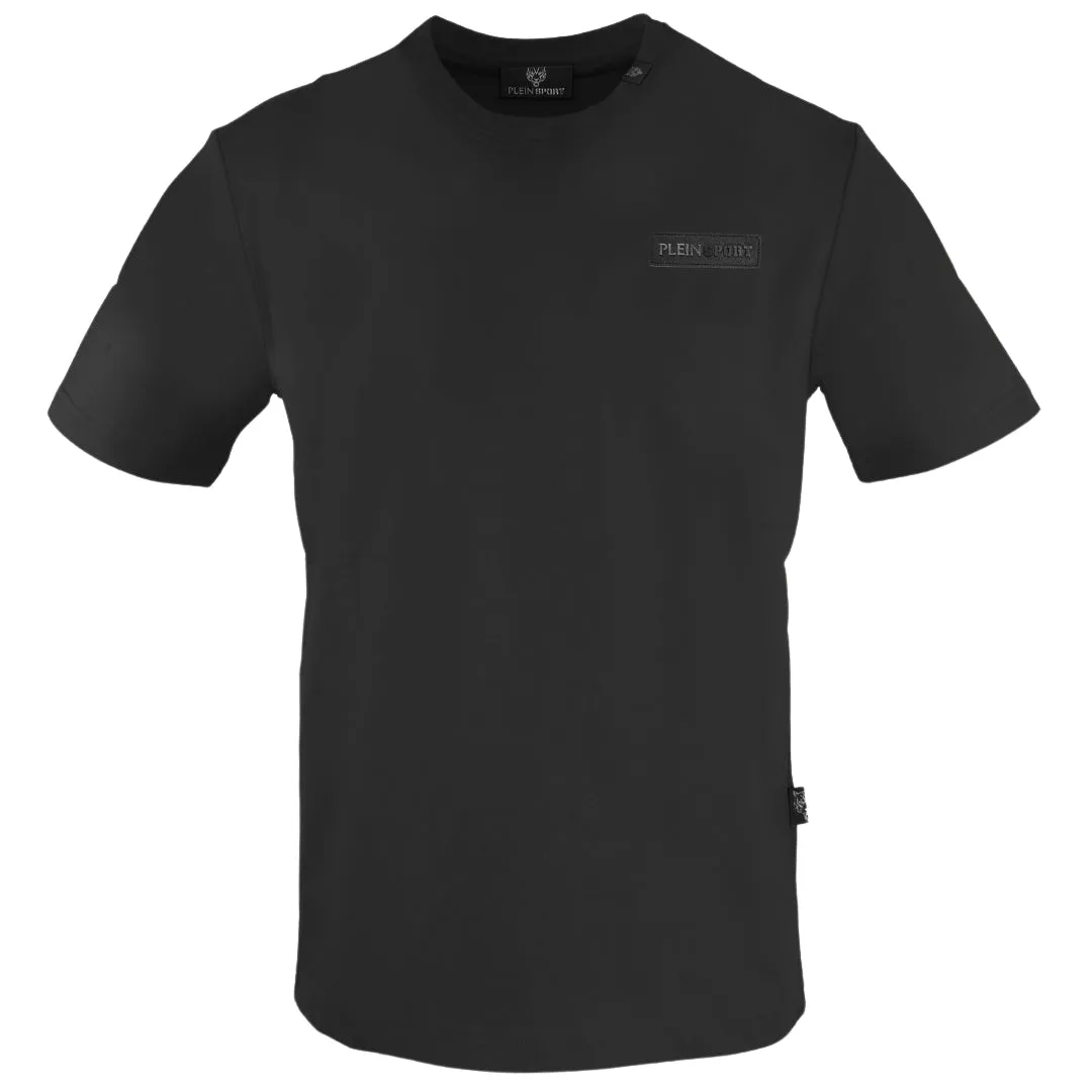 Plein Sport Circle Logo On Back Black T Shirt