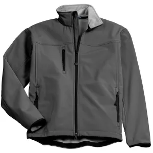 Port Authority Men's Smoke Grey/Chrome Glacier Softshell Jacket