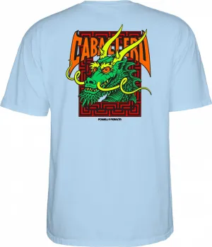 Powell Peralta - Caballero Street Dragon Tee Powder Blue