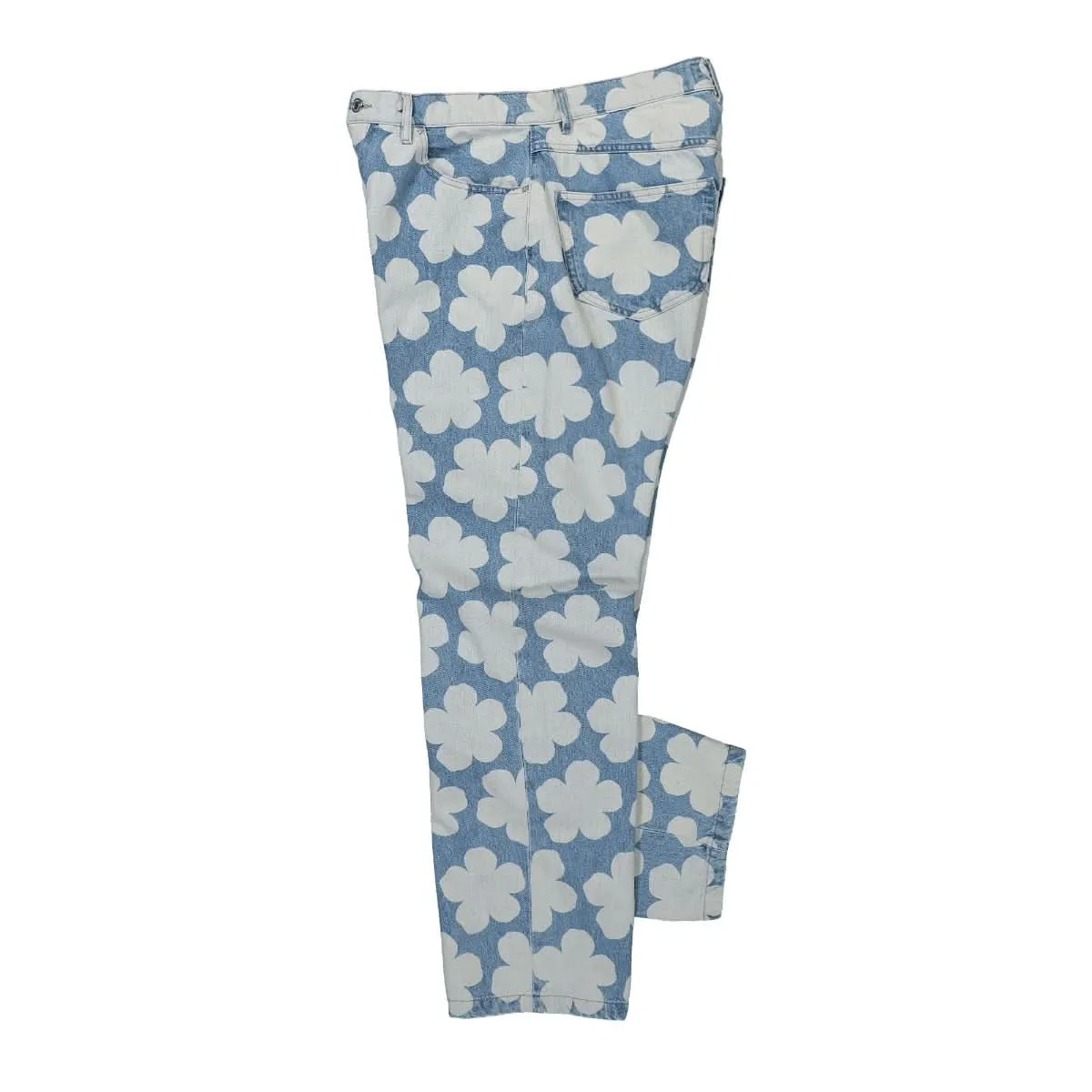 Printed Loose Fit Jeans