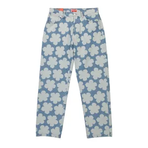 Printed Loose Fit Jeans