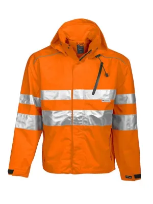 Projeb Herren Allround Jacke Wind- und Wasserdicht EN ISO 20471 Klasse 3 EN 343/3