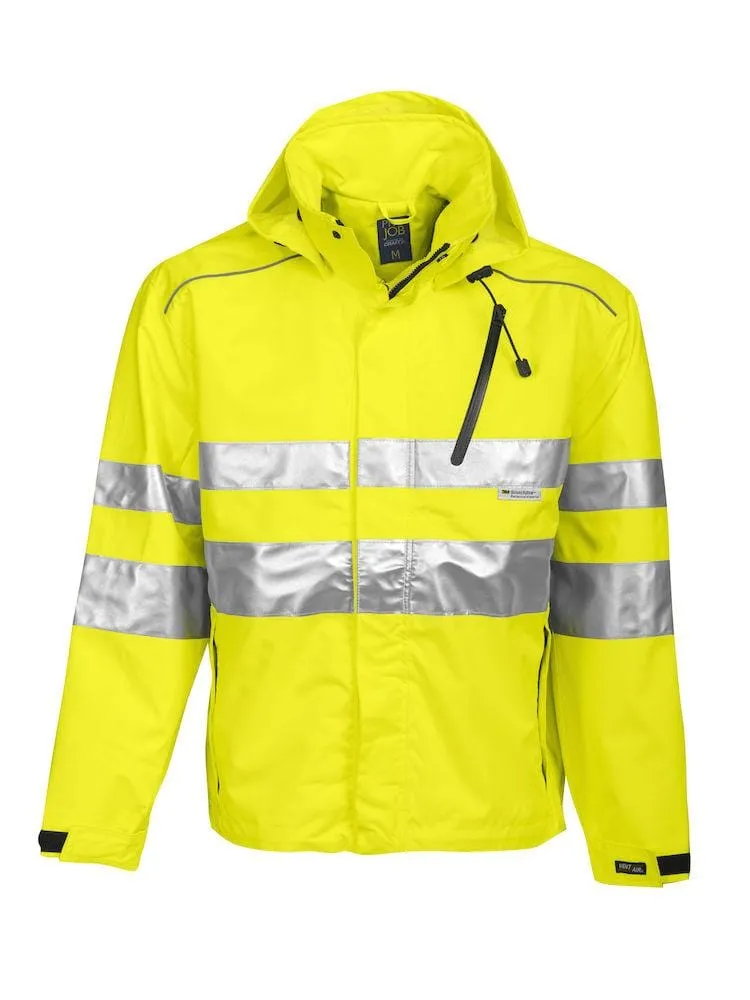 Projeb Herren Allround Jacke Wind- und Wasserdicht EN ISO 20471 Klasse 3 EN 343/3
