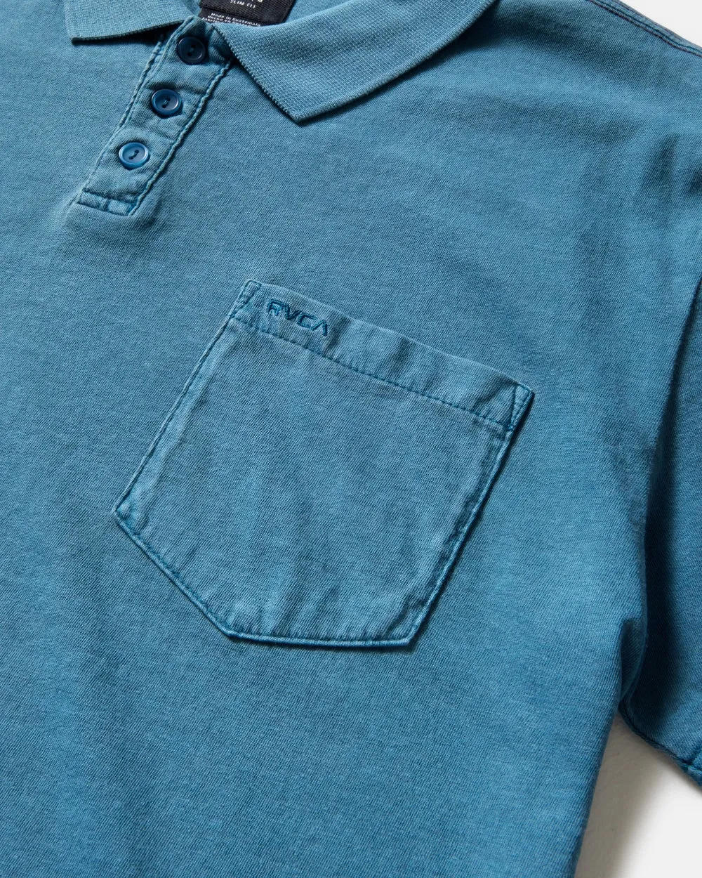 PTC Pigment Polo Shirt - Cool Blue