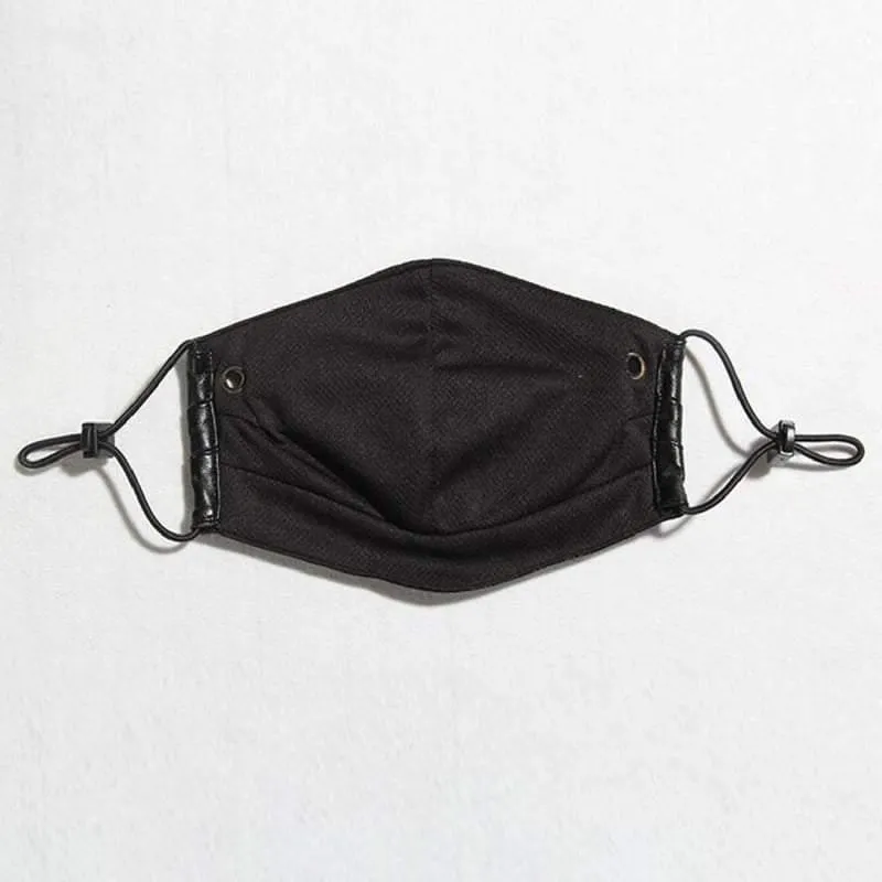 Punk Boy Zipper Leather Mask