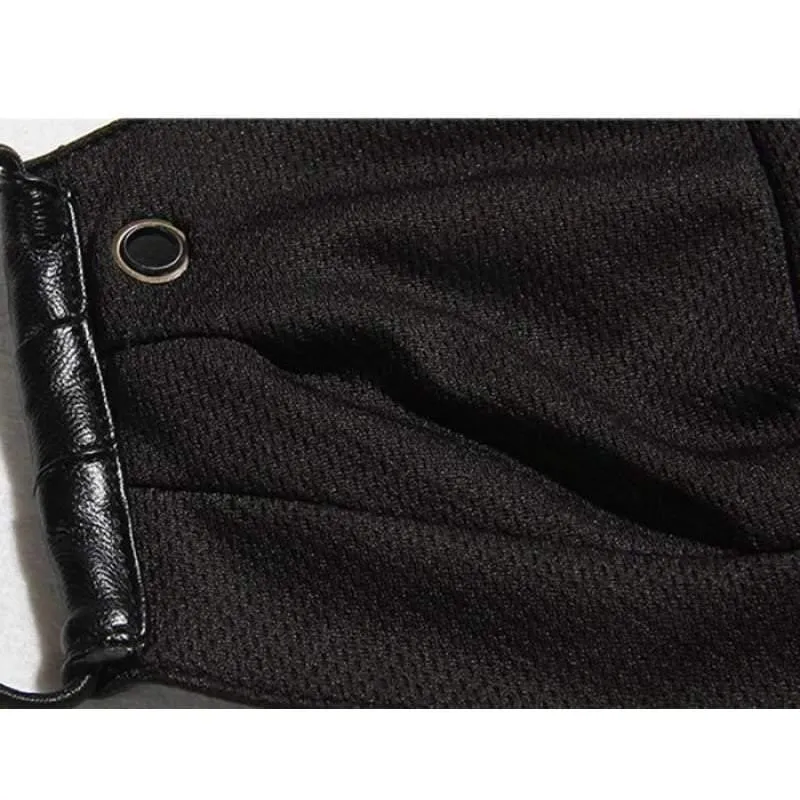 Punk Boy Zipper Leather Mask