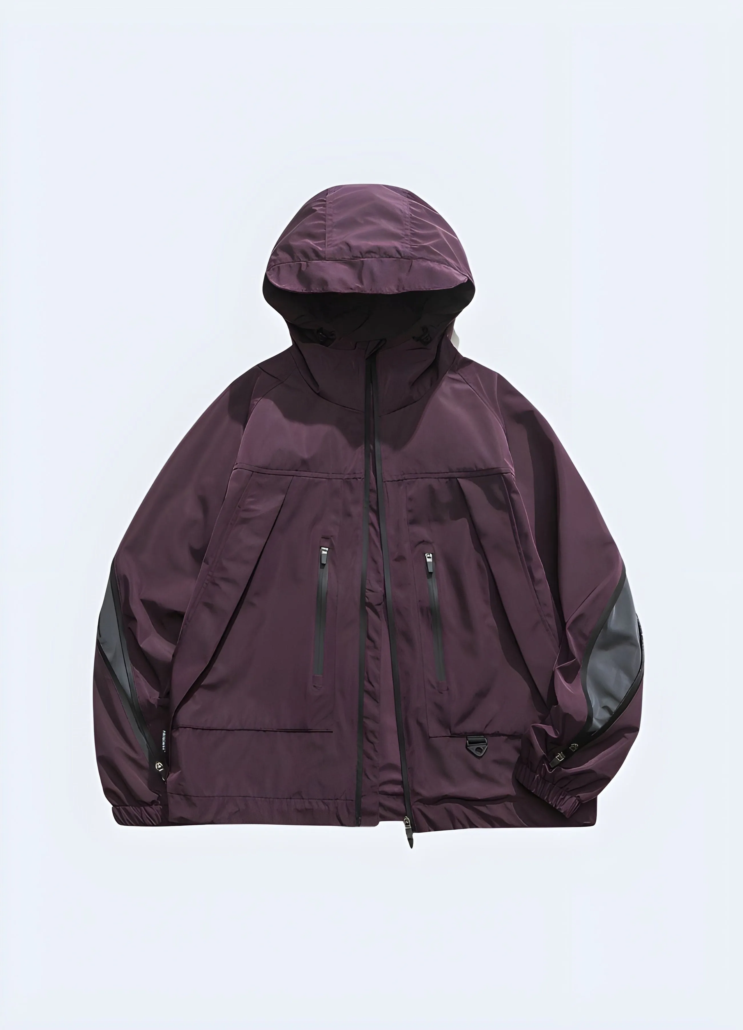 Purple Women Tactical Windbreaker