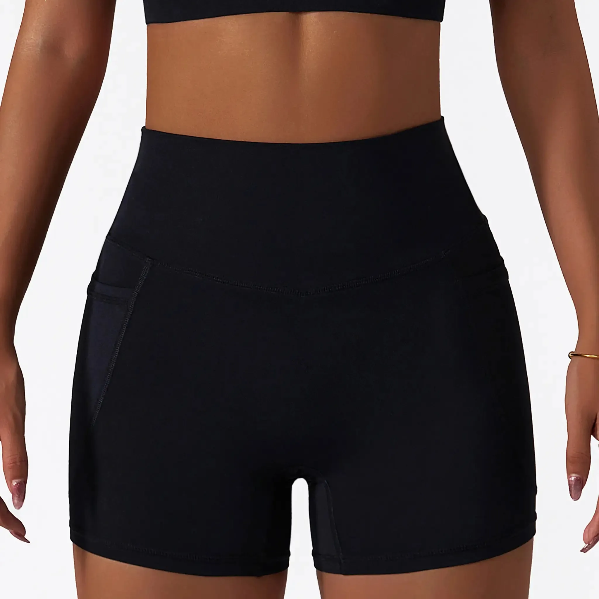 Quick-drying Tight Ice Silk Sports Shorts