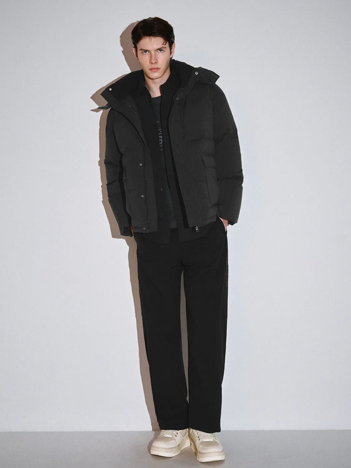 Quilted Down Outerwear Puffer Jackets