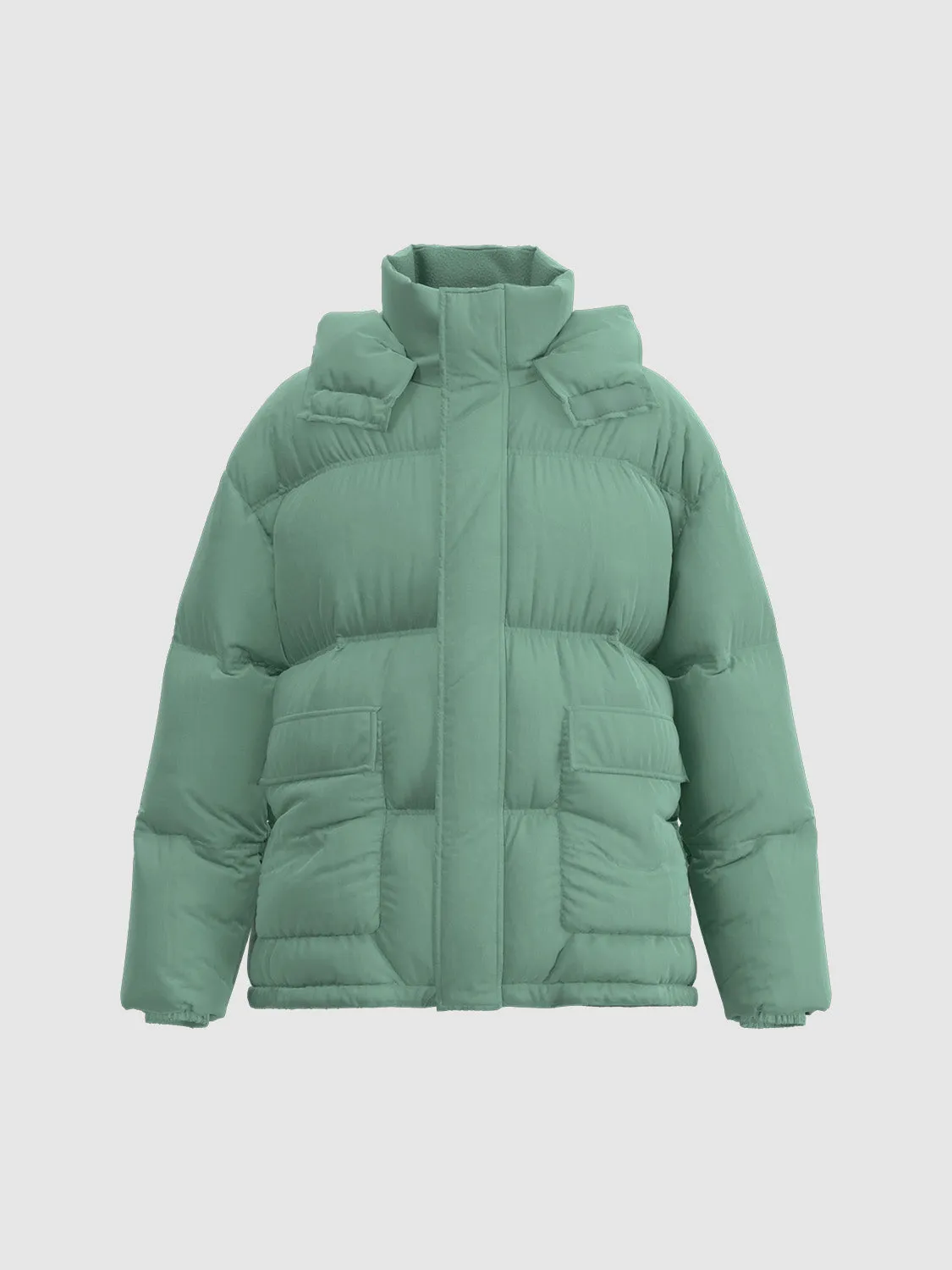 Quilted Down Outerwear Puffer Jackets
