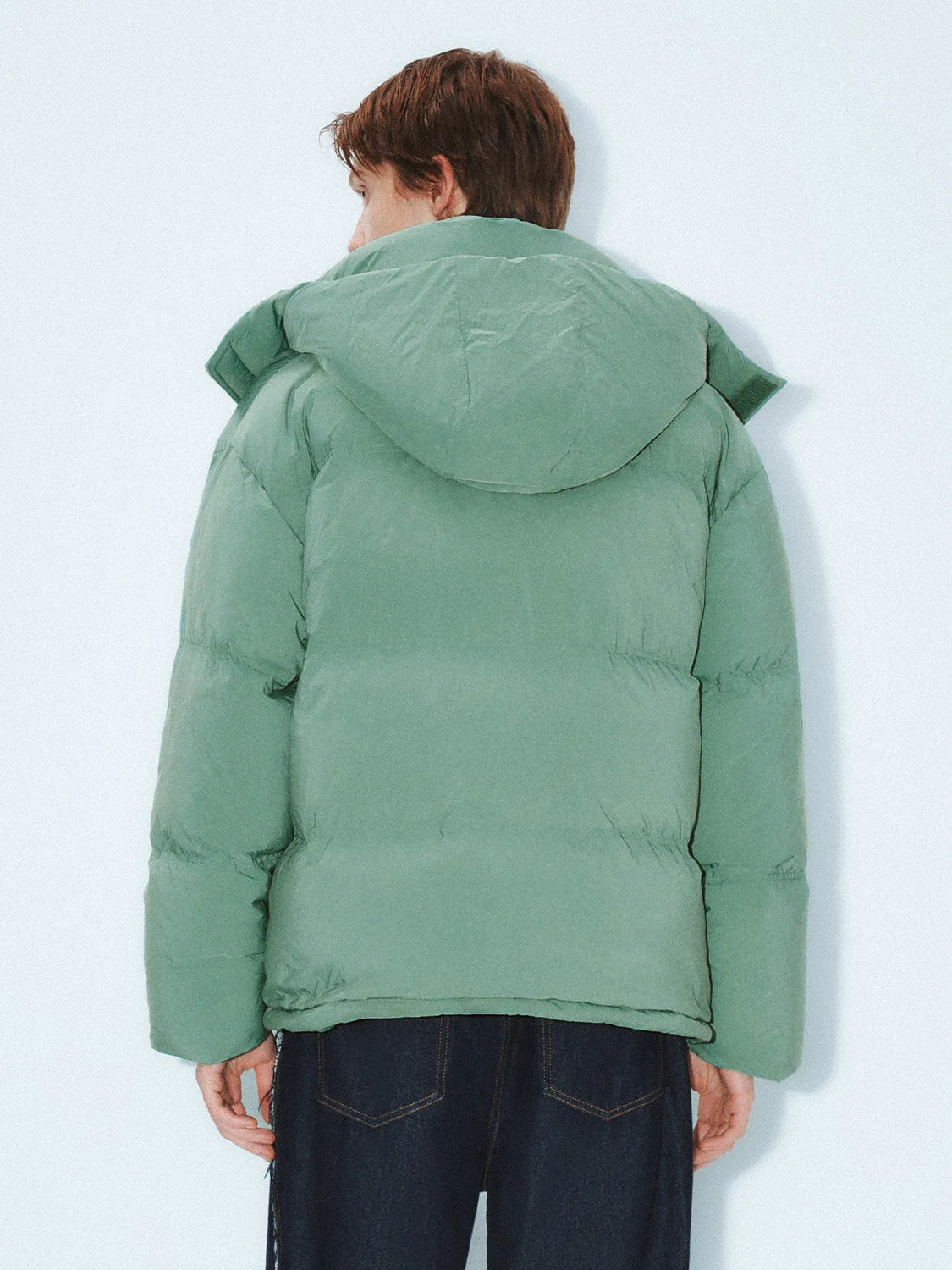 Quilted Down Outerwear Puffer Jackets