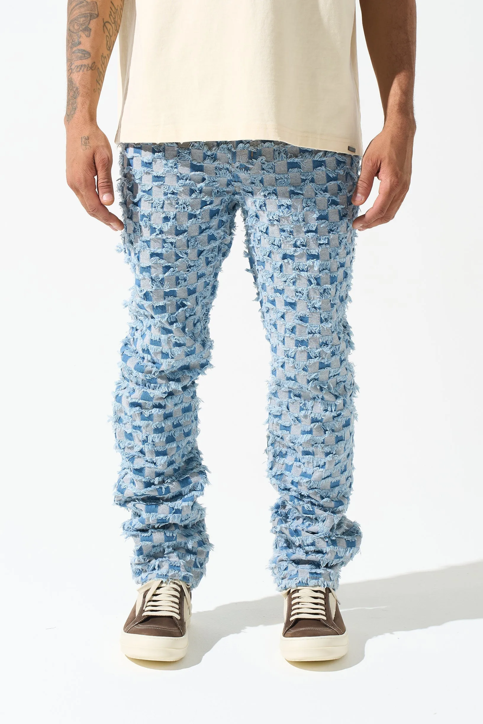 "MARBLE" Straight Leg Jeans