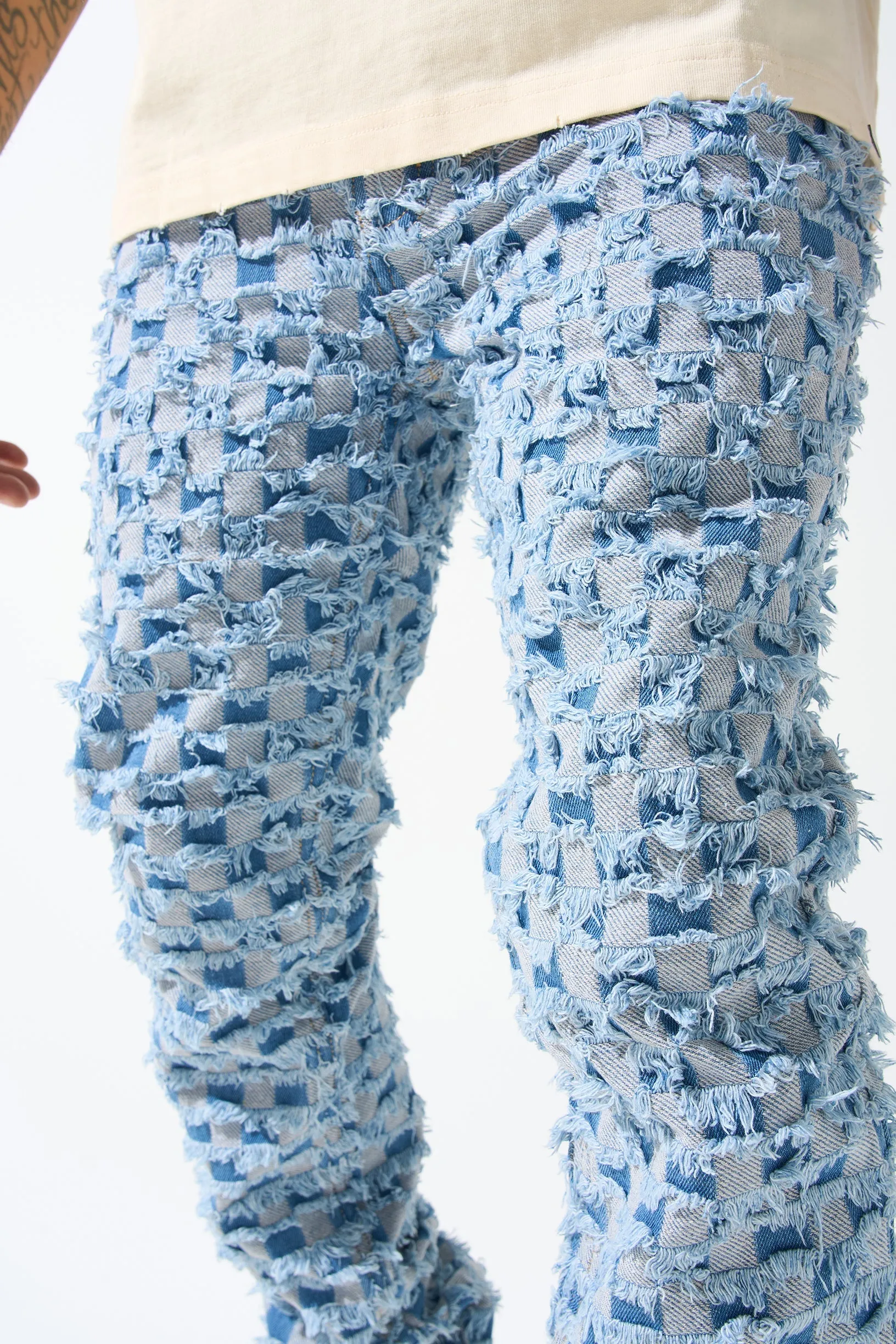 "MARBLE" Straight Leg Jeans