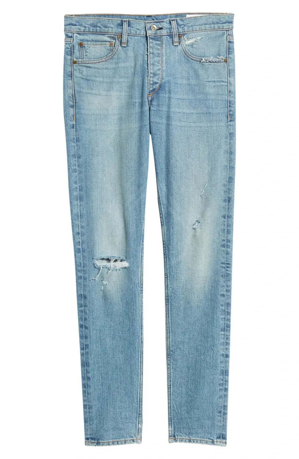 Rag & Bone Fit 1 Ripped Extra Slim Fit Jeans