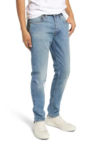 Rag & Bone Fit 1 Ripped Extra Slim Fit Jeans