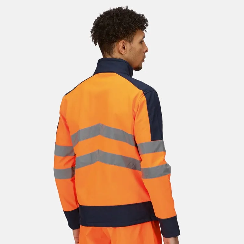 Regatta Hi Vis Waterproof Softshell TRA625