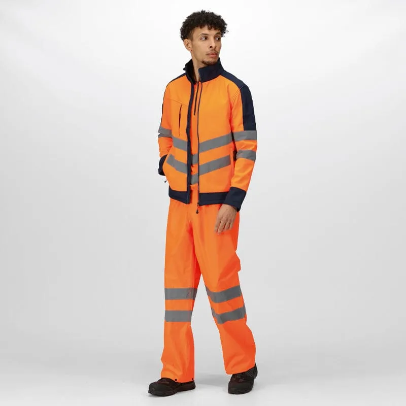 Regatta Hi Vis Waterproof Softshell TRA625