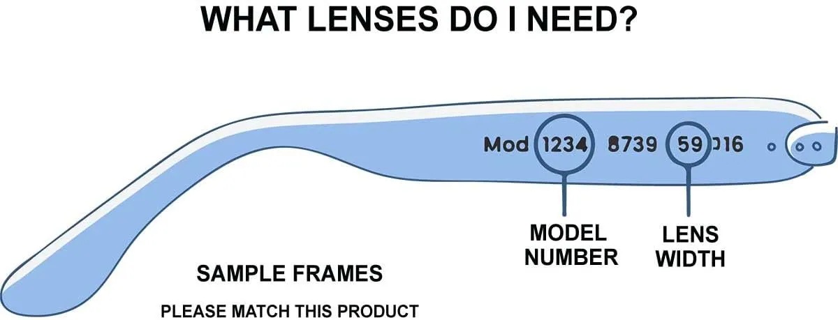 Replacement Sunglass Lenses Compatible for Polo Polo PH 4113 57mm