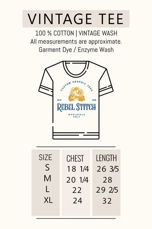 Retro Western Cowgirl Garment Dye Tee