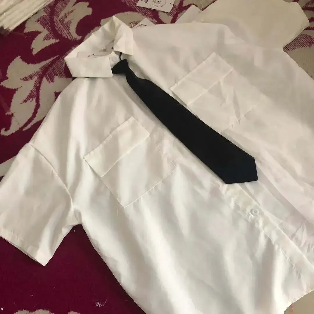 Reverie - Classic Short-Sleeve White Shirt for Women