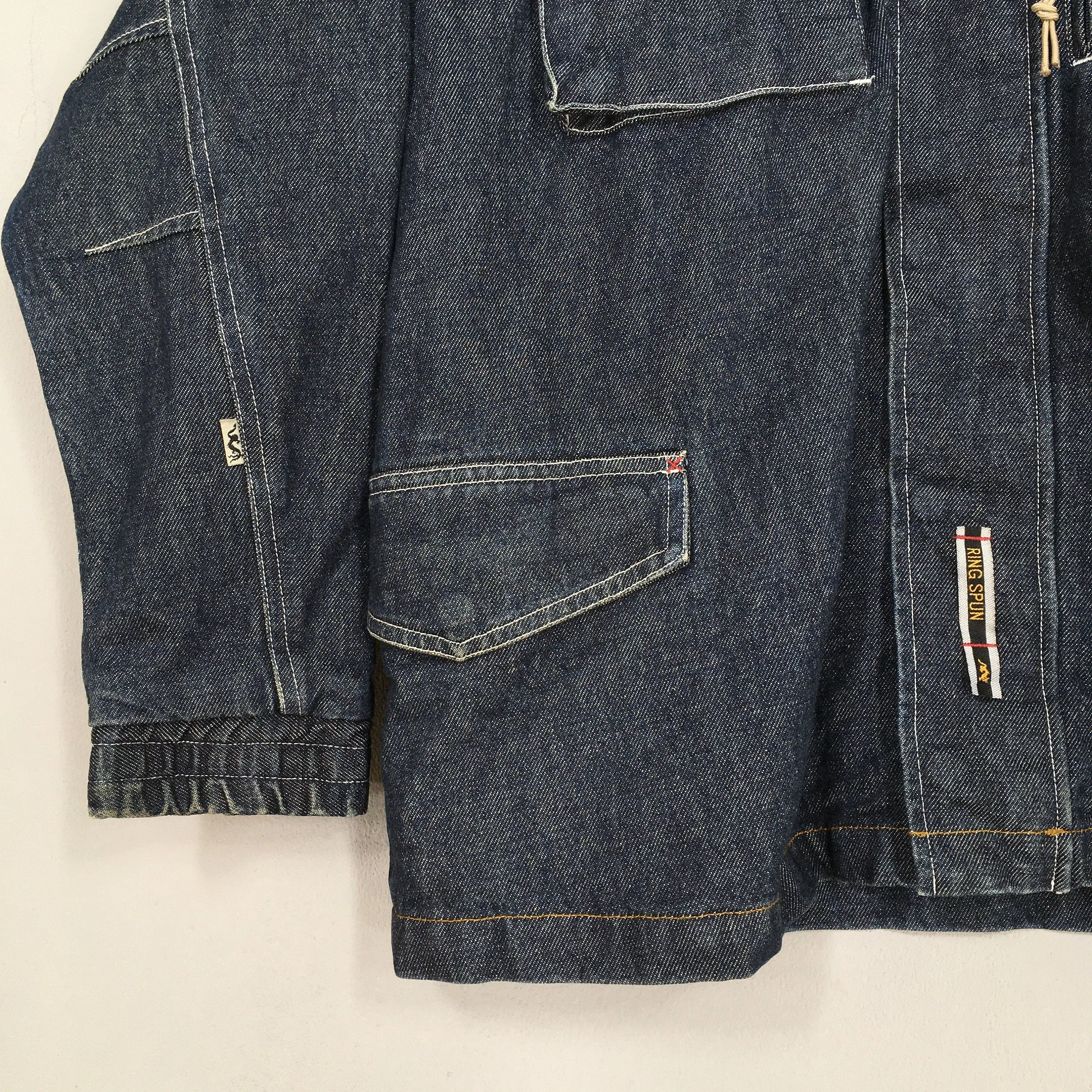 Ringspun Denim Chore Workers Jacket Labour Medium