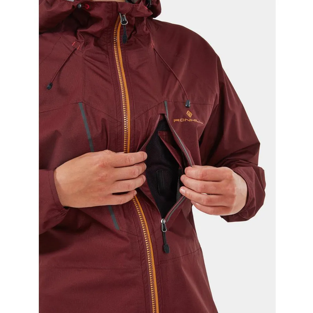 Ronhill Tech Fortify Jacket Women’s Cabernet/Dune