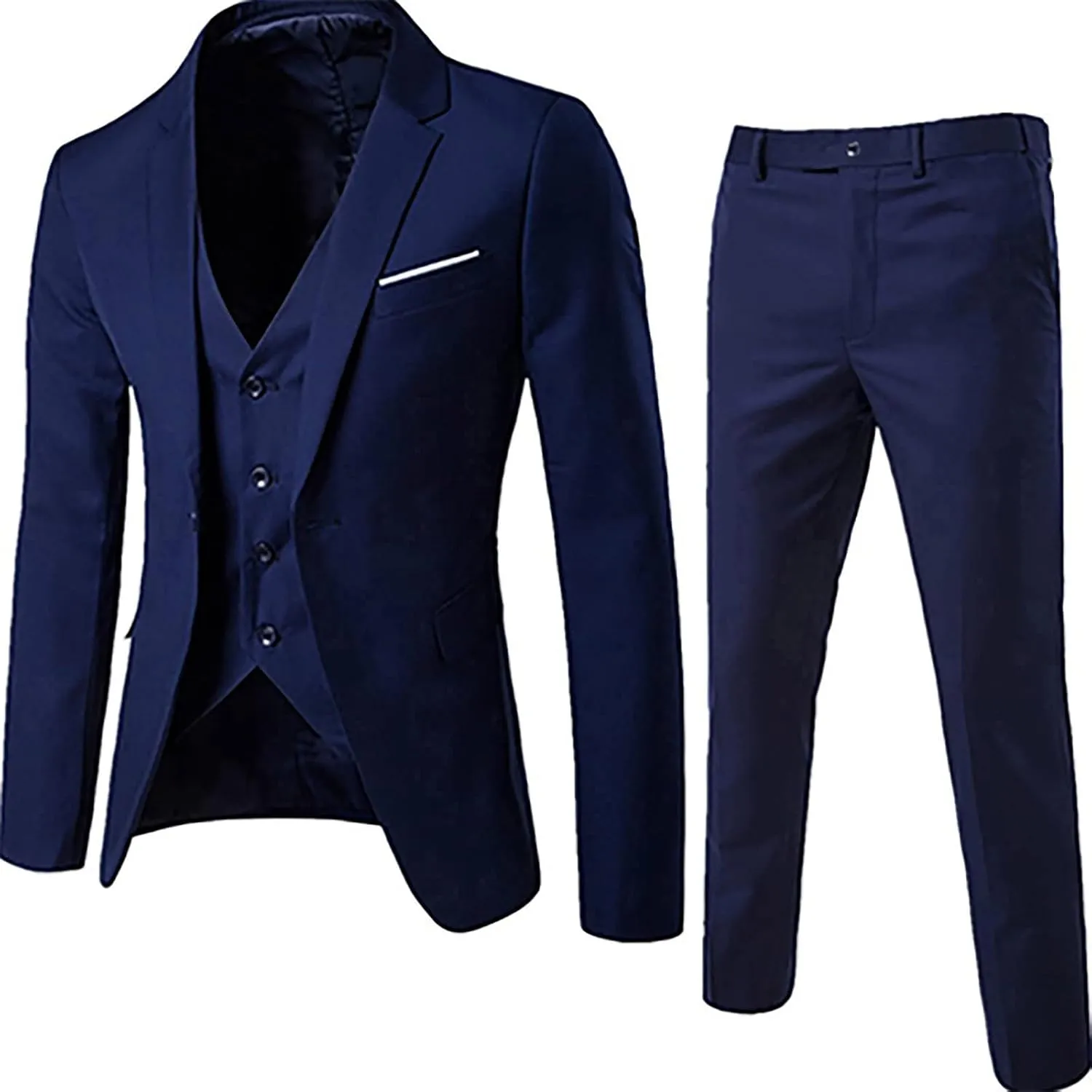 RTRDE Men's Casual Jacket Sport Coat Casual Blazer Button Business Suit Jacket Casual For Men, S-3XL