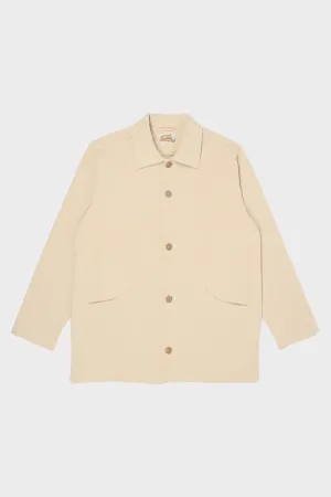 Rustic Plainweave Hunting Jacket - Natural