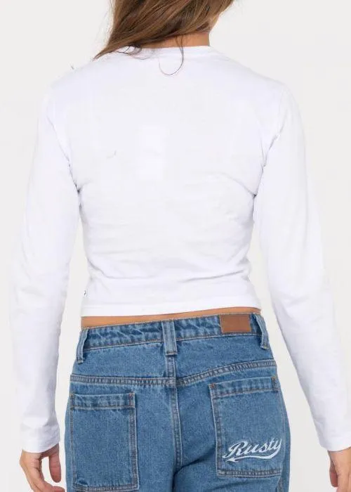 Rusty - Blanks Long Sleeve Skimmer Tee