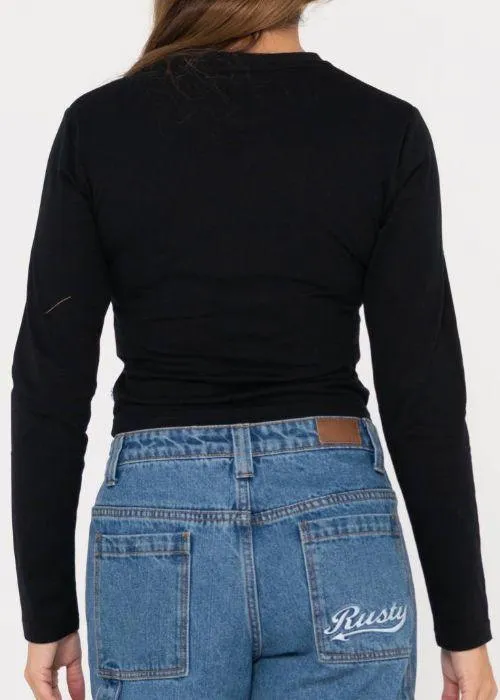Rusty - Blanks Long Sleeve Skimmer Tee