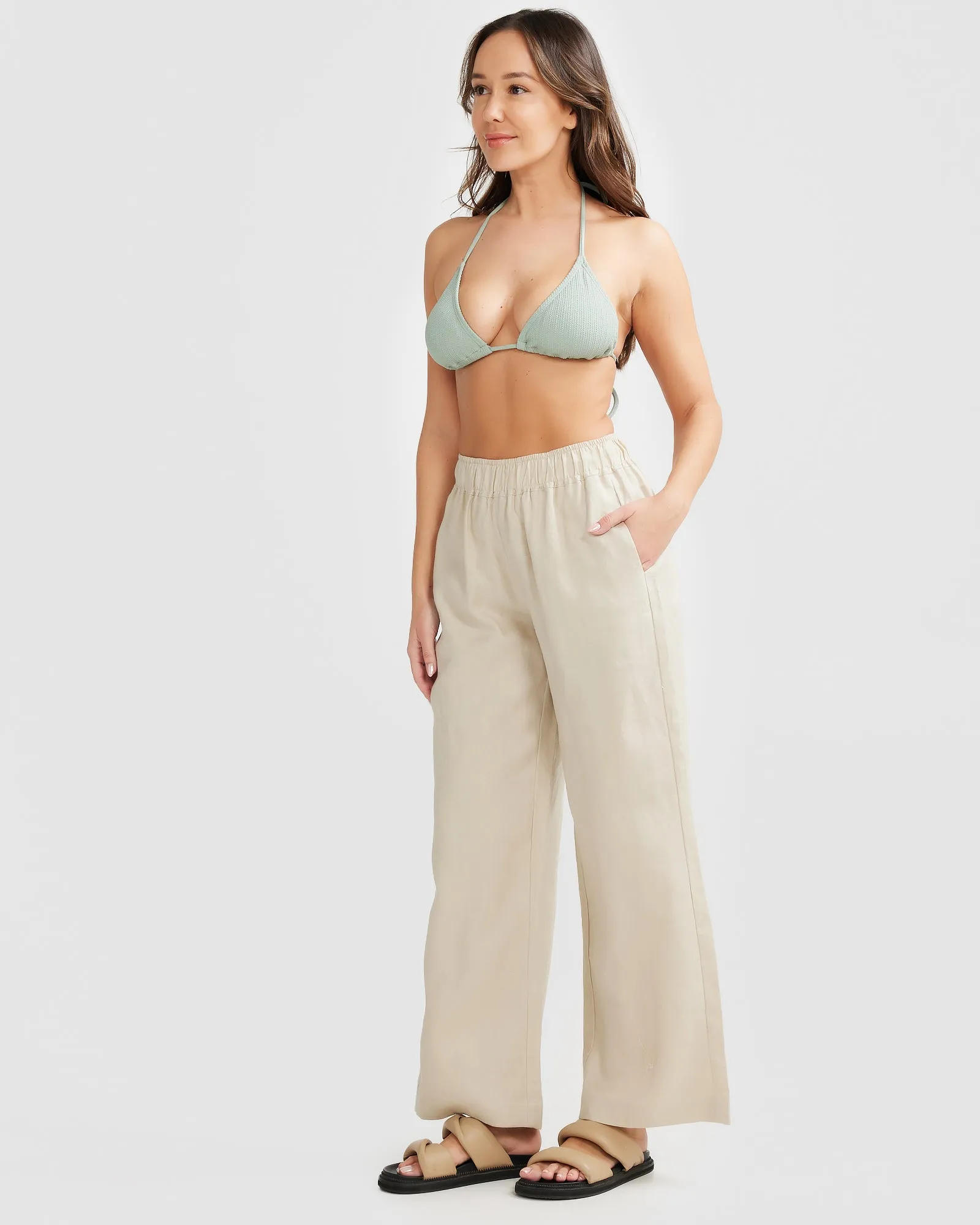 Sand Linen Pants