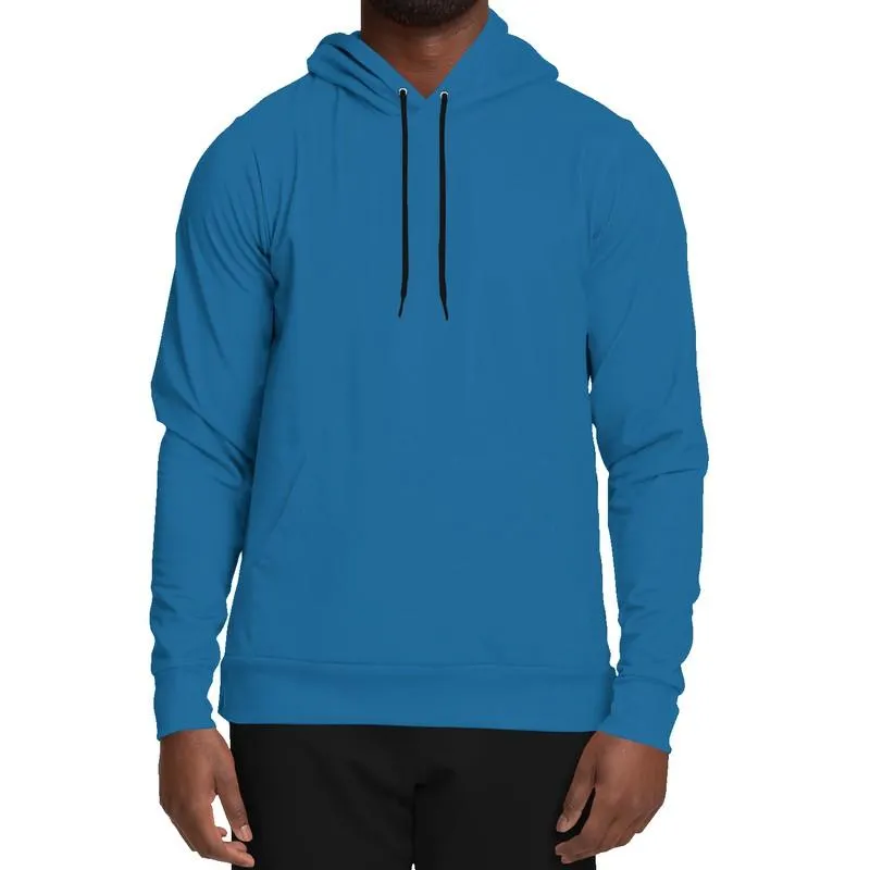 Shaded Midtone Blue Hoodie | Unisex | with PLUS sizes | C80M40Y0K30