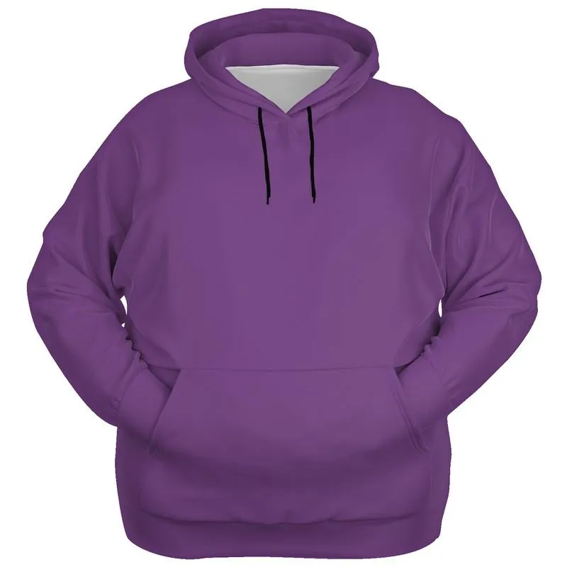 Shaded Midtone Purple Hoodie | Unisex | with PLUS sizes | C50M80Y0K30