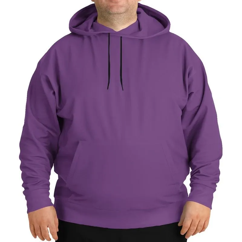 Shaded Midtone Purple Hoodie | Unisex | with PLUS sizes | C50M80Y0K30