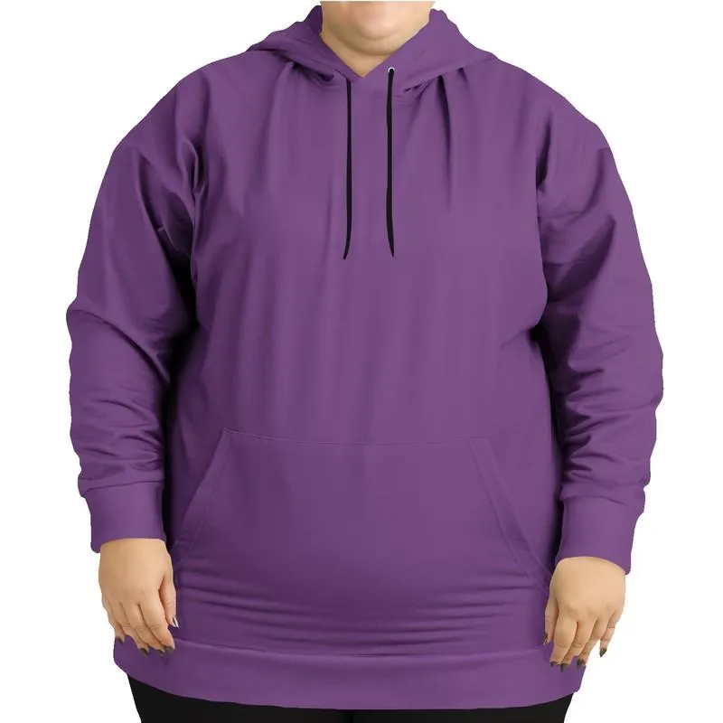 Shaded Midtone Purple Hoodie | Unisex | with PLUS sizes | C50M80Y0K30
