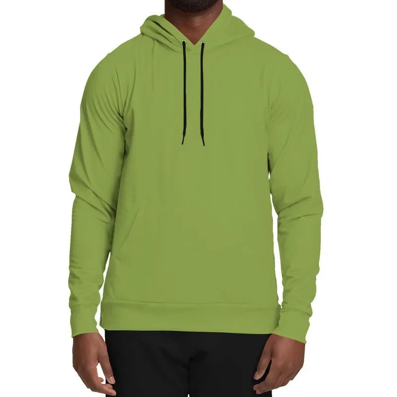 Shaded Midtone Warm Green Hoodie | Unisex | with PLUS sizes | C30M0Y80K30