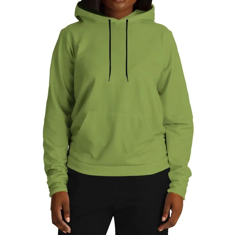 Shaded Midtone Warm Green Hoodie | Unisex | with PLUS sizes | C30M0Y80K30